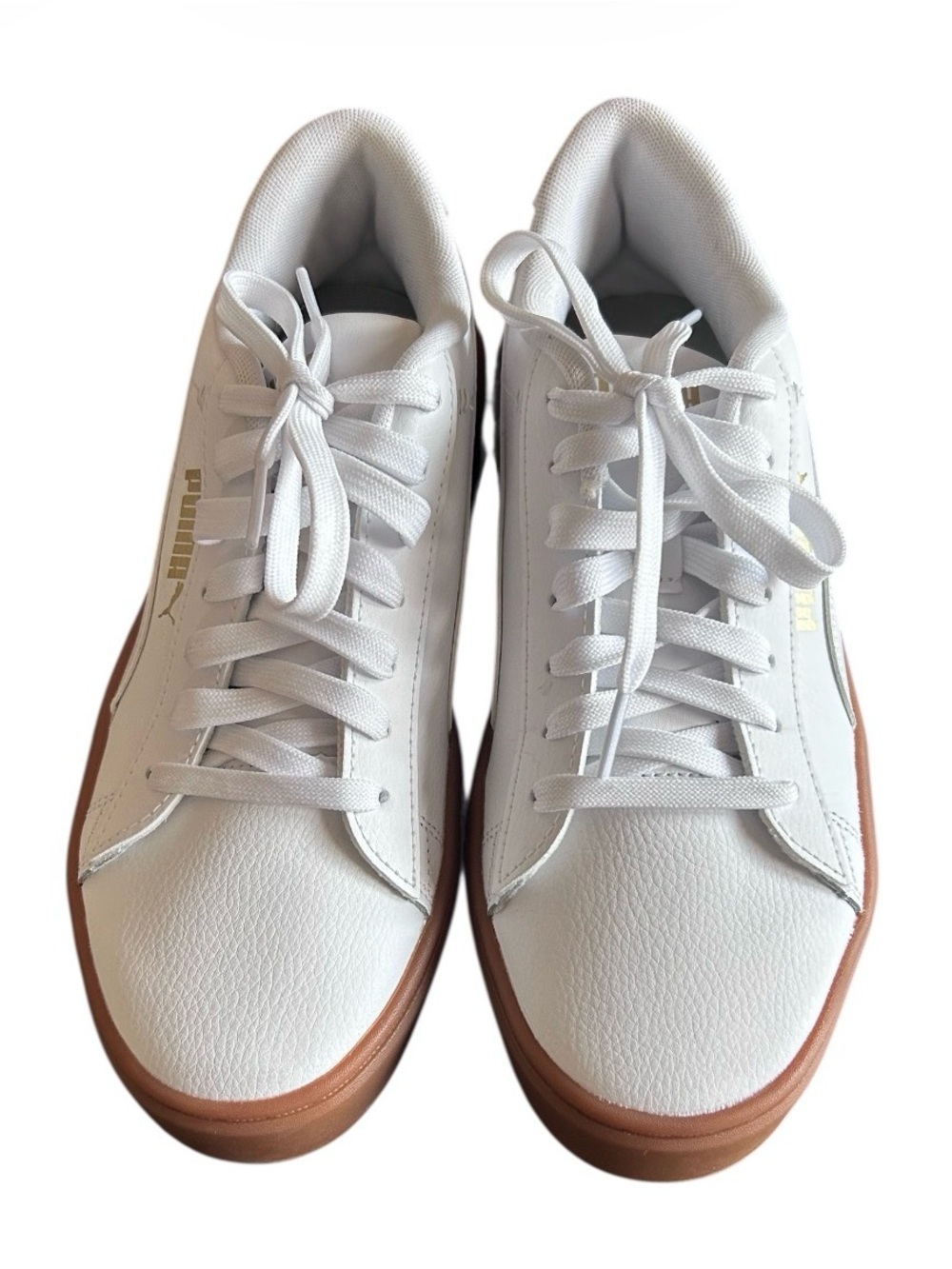 PUMA Smash Platform V3 Sneakers Size 8 Women’s Style 390758-21 White NWOT - Picture 4 of 9